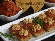 Kahvaltılık Acılı Kanepeler